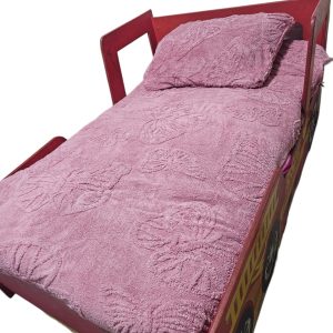 cobertor plush con chiporro para cama de transición