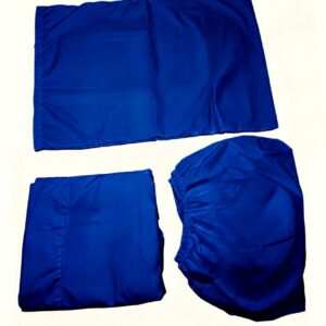 Sabana infantil algodon 144 hilos para cuna 120x60 cms colores lisos