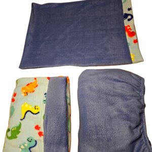 set sabanas infantil polar para cama de transicion 130 x 65 cms diferentes diseños