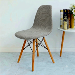 funda especializada silla eames tela texturizada hojas